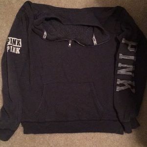 Grey PINK pullover